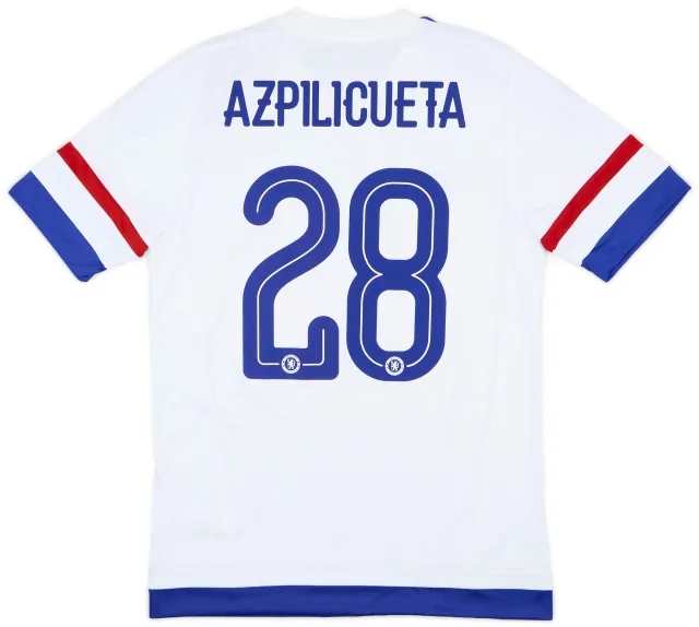 2015-16 Chelsea Away Shirt Azpilicueta #28 (S)