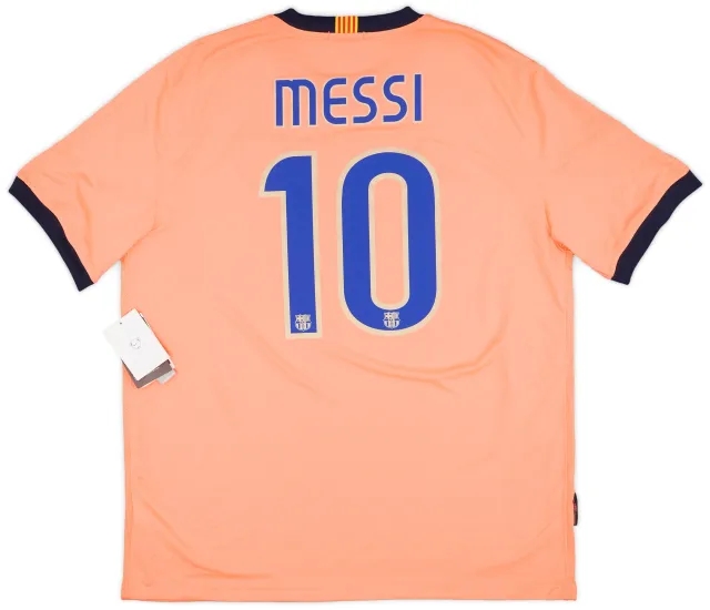 2009-10 Barcelona Away Shirt Messi #10 (XL)