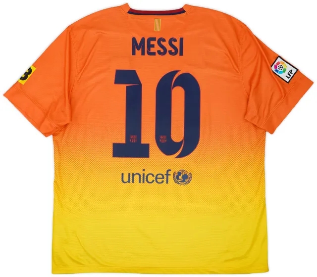 2012-13 Barcelona Away Shirt Messi #10 - 8/10 - (XL)