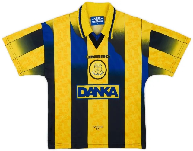 1996-98 Everton Away Shirt - 8/10 - (S.Boys)