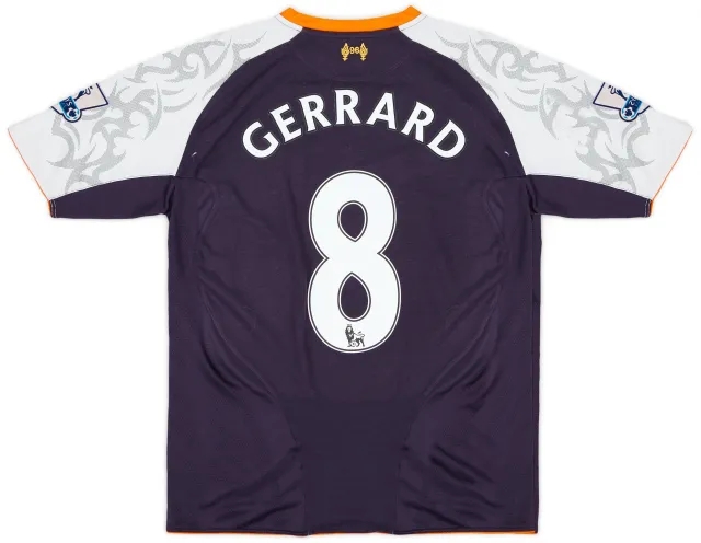2012-13 Liverpool Third Shirt Gerrard #8 - 6/10 - (S)