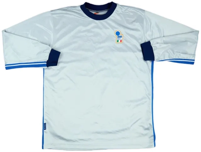 1998-99 Italy Player Issue GK Shirt #14 - 6/10 - (XL)