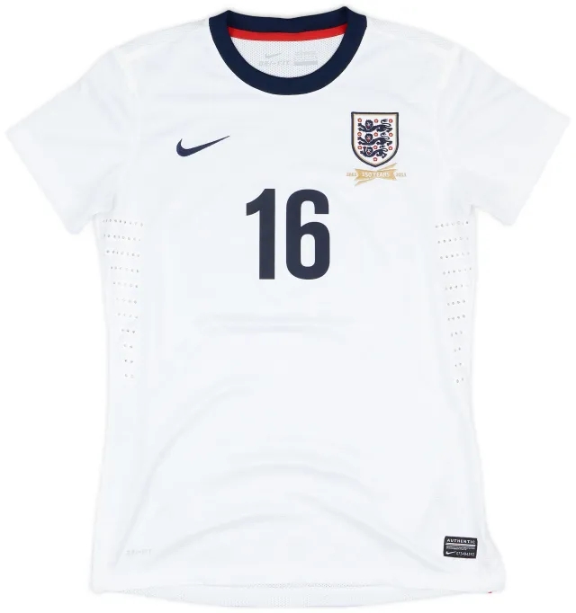2013 England Women Match Issue Home Shirt #16