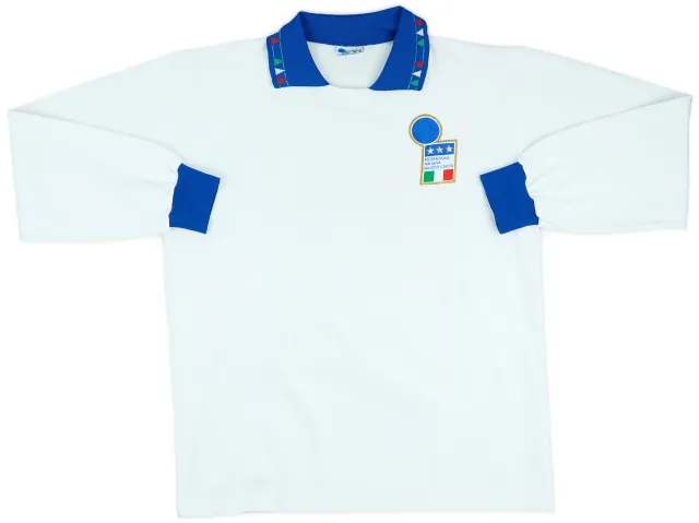 1992-94 Italy Match Issue Away L/S Shirt #8