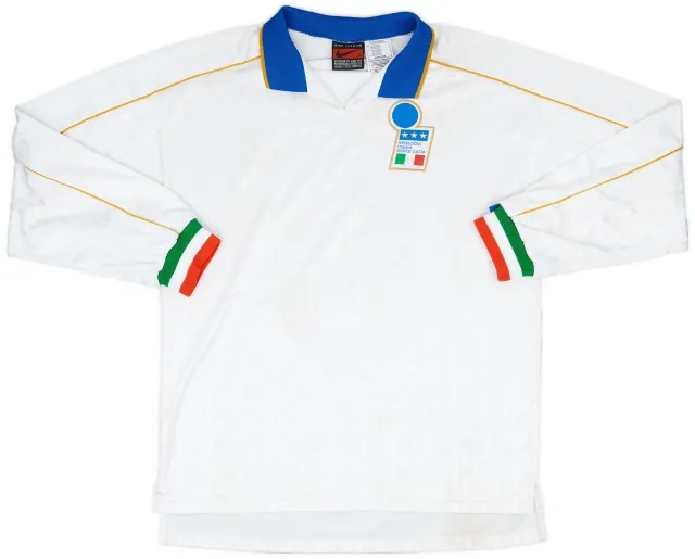 1994-96 Italy Match Issue Away L/S Shirt #4