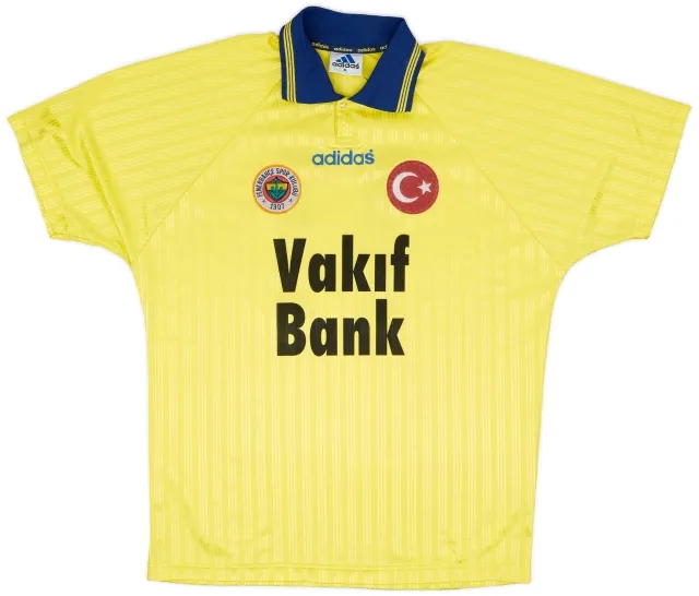 1996-97 Fenerbahce Away Shirt #11 (Kostadinov) - 8/10 - (XL)