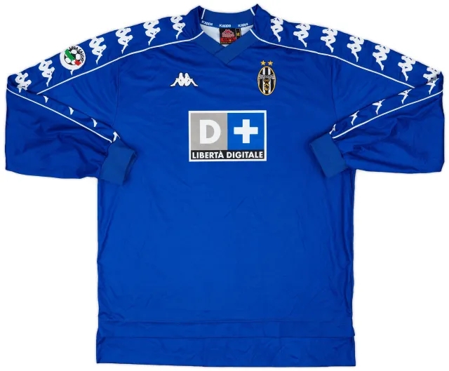 1999-00 Juventus Match Issue Third L/S Shirt #25