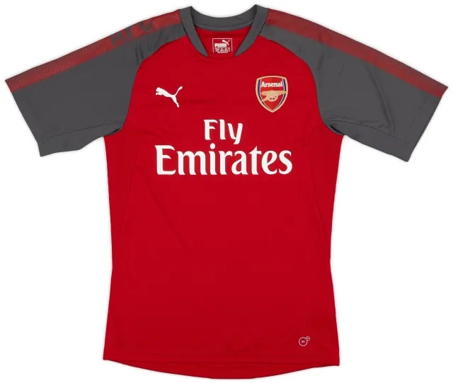 2017-18 Arsenal Puma Training Shirt - 9/10 - (M)