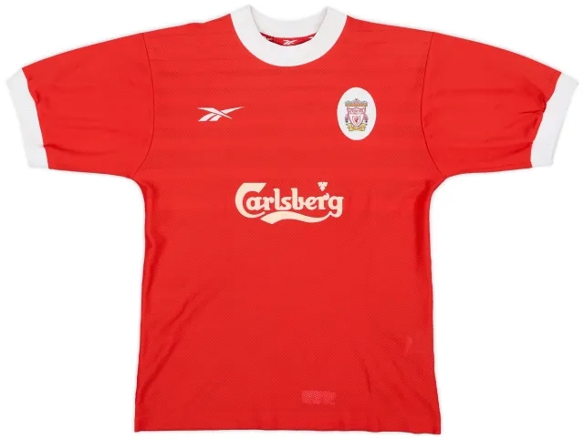 1998-00 Liverpool Home Shirt - 7/10 - (Y)