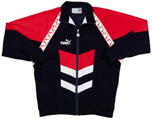 1996-98 Atletico Madrid Puma Track Jacket - 6/10 - (XL)