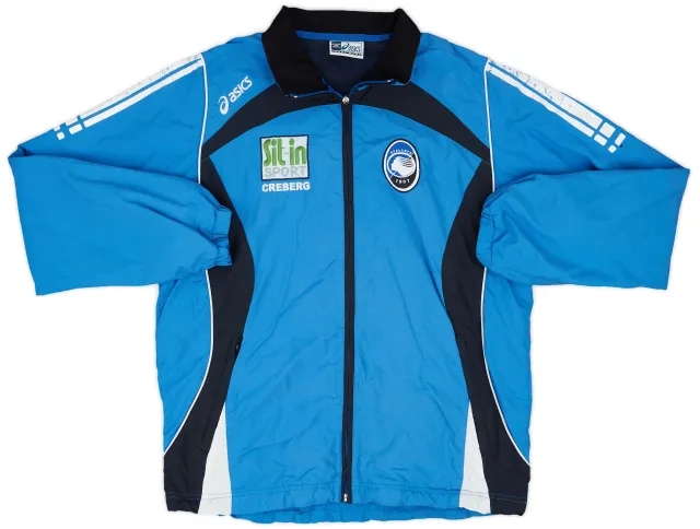 2005-06 Atalanta Asics Track Jacket - 4/10 - (XL)