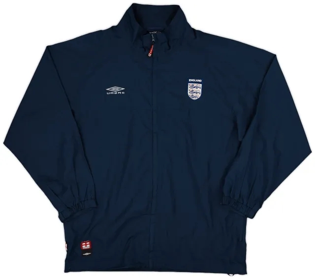 2002-04 England Umbro Track Jacket - 6/10 - (M)