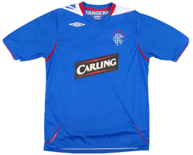 2006-07 Rangers Home Shirt - 8/10 - (M)