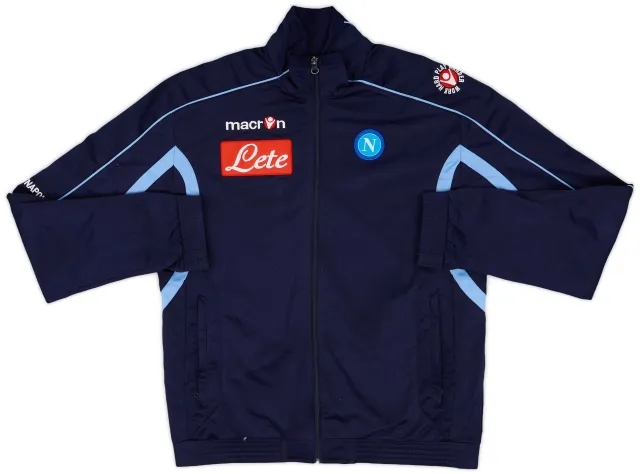 2010-11 Napoli Macron Track Jacket - 6/10 - (M)