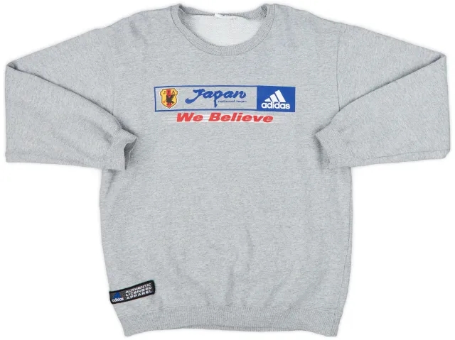 2000-02 Japan adidas Sweat Top - 8/10 - (XL.Boys)