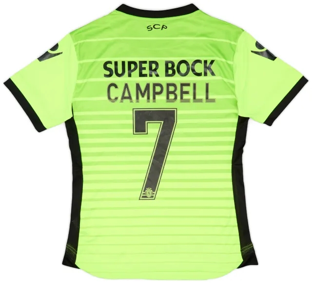2016-17 Sporting CP Third Shirt Campbell #7 - 8/10 - (S)