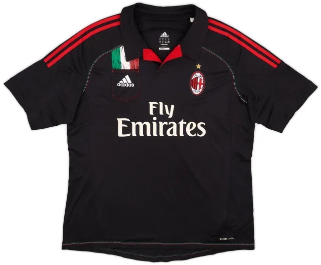2012-13 AC Milan Third Shirt - 6/10 - (XL)
