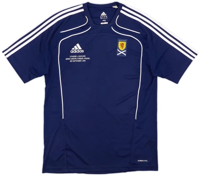 2010-12 Scotland adidas Training Shirt - 8/10 - (M)