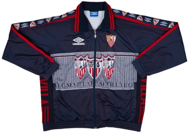 1995-96 Sevilla Umbro Track Jacket - 7/10 - (XL)