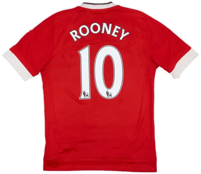 2015-16 Manchester United Home Shirt Rooney #10 - 5/10 - (S)