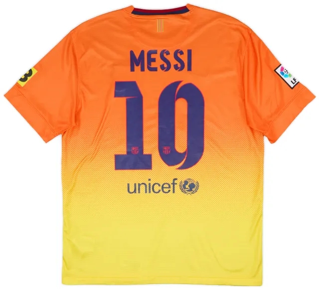 2012-13 Barcelona Away Shirt Messi #10 - 8/10 - (L)