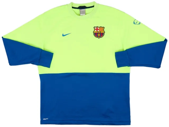 2009-10 Barcelona Nike Sweat Top - 7/10 - (L)