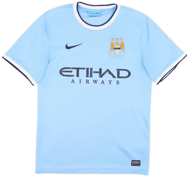 2013-14 Manchester City Home Shirt - 5/10 - (S)