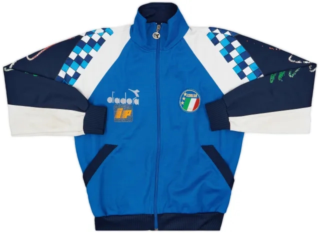 1990 Italy Diadora Track Jacket - 6/10 - (M)