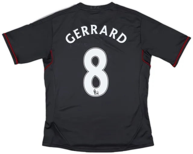 2011-12 Liverpool Away Shirt Gerrard #8 - 5/10 - (Women's M)