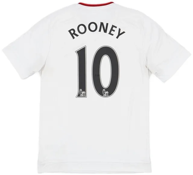 2015-16 Manchester United Away Shirt Rooney #10 - 5/10 - (M)