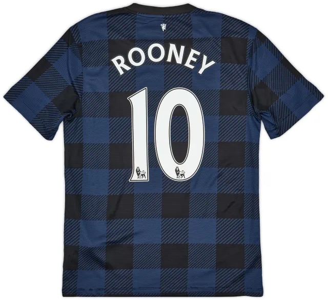 2013-14 Manchester United Away Shirt Rooney #10 - 6/10 - (S)