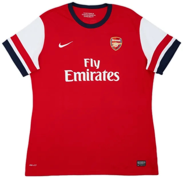 2012-14 Arsenal Home Shirt - 8/10 - (Women's XL)