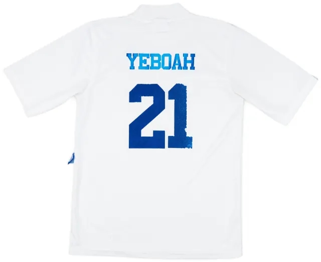 1995-96 Leeds United Home Shirt Yeboah #21 - 7/10 - (M)