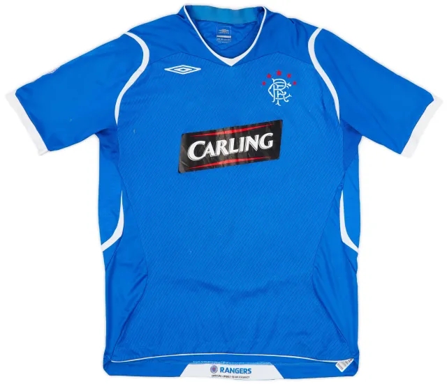 2008-09 Rangers Home Shirt - 5/10 - (L)