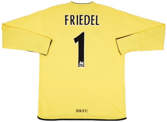 2004-05 Blackburn GK Shirt Friedel #1 - 8/10 - (L)