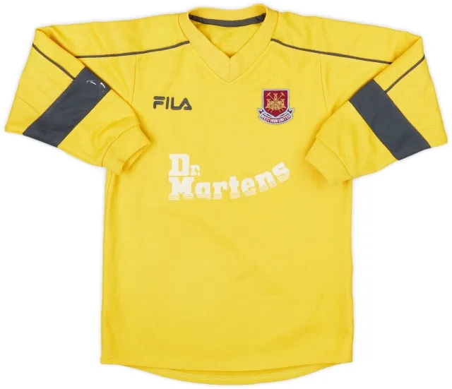 2001-03 West Ham GK Shirt - 7/10 - (M.Boys)