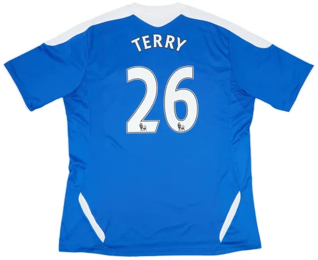 2011-12 Chelsea Home Shirt Terry #26 - 9/10 - (XXL)