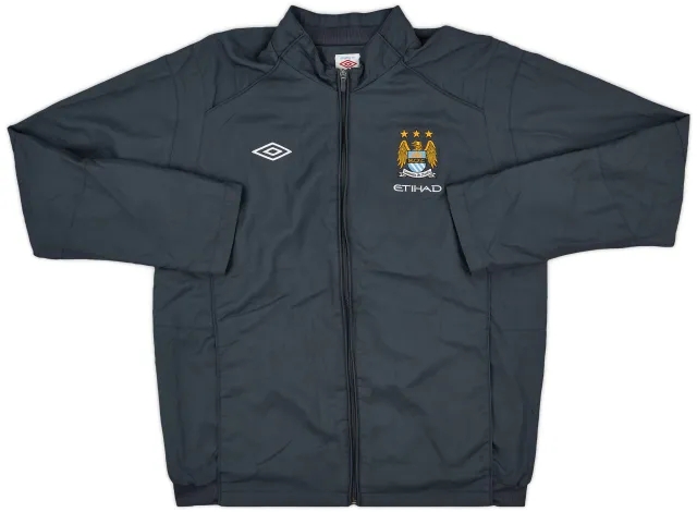 2010-11 Manchester City Umbro Track Jacket - 8/10 - (XL)