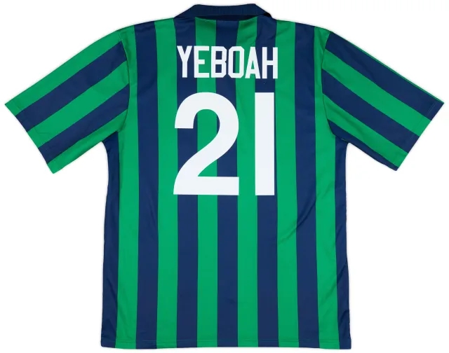 1995-96 Leeds United Third Shirt Yeboah #21 - 9/10 - (XL)