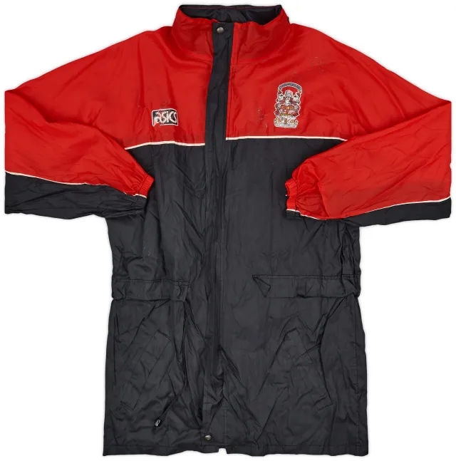 1993-95 Stoke City Asics Hooded Rain Jacket - 4/10 - (M)