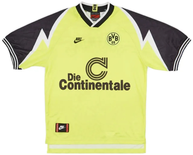 1995-96 Borussia Dortmund Home Shirt - 6/10 - (M)