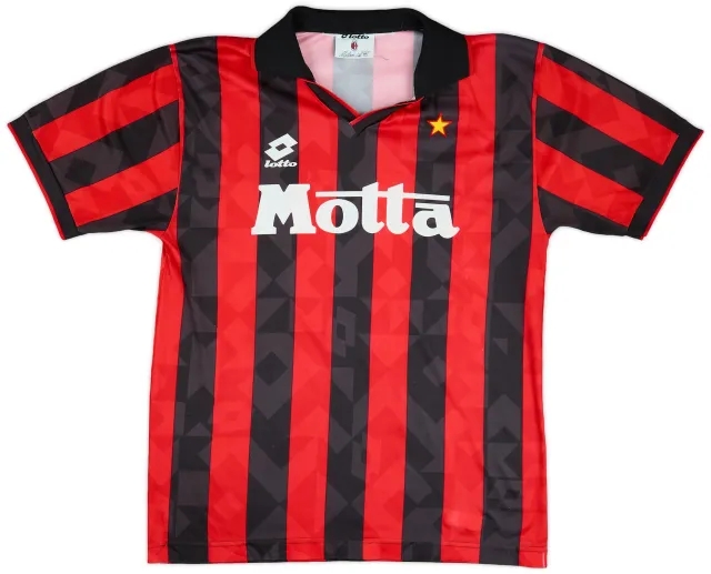 1995-96 AC Milan Home Shirt - 6/10 - (L)