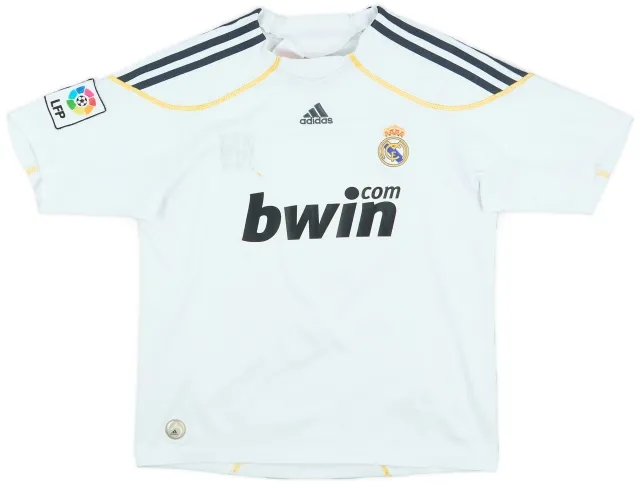 2009-10 Real Madrid Home Shirt - 5/10 - (M.Boys)