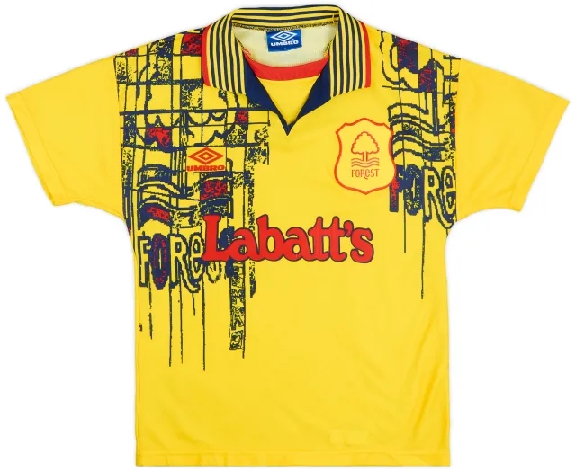 1995-97 Nottingham Forest Away Shirt - 9/10 - (Y)