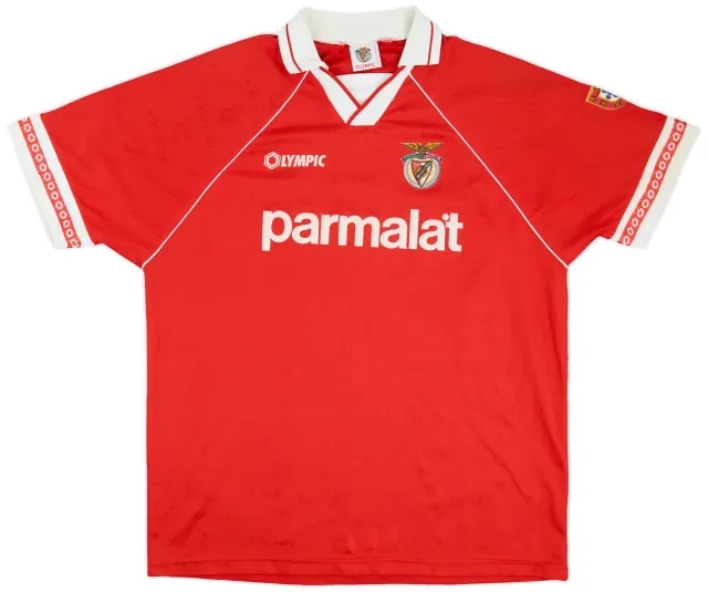 1994-95 Benfica Home Shirt - 7/10 - (XL)