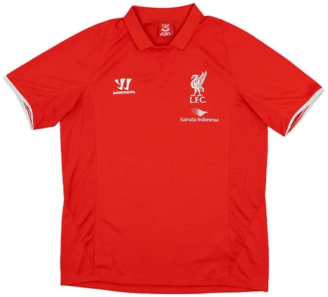 2014-15 Liverpool Warrior Polo Shirt - 7/10 - (L)