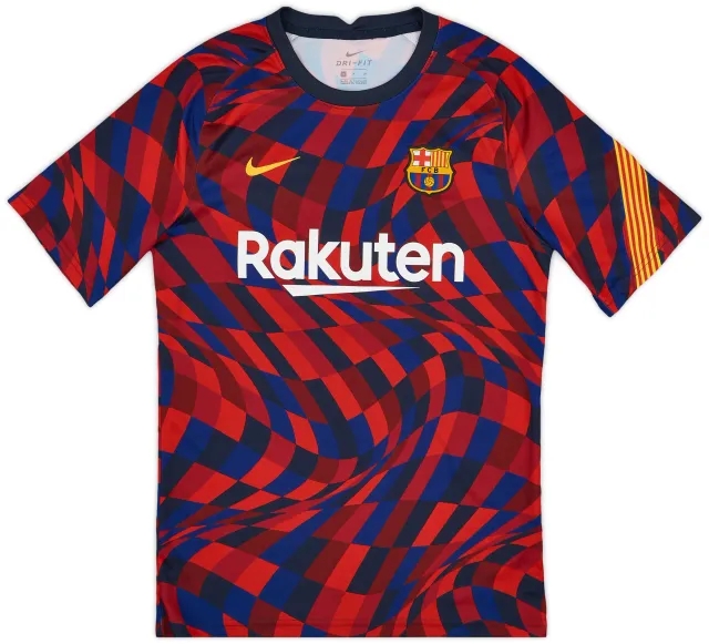 2020-21 Barcelona Nike Training Shirt - 7/10 - (S)