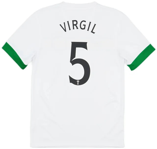 2014-15 Celtic European Third Shirt Virgil #5 - 8/10 - (S)