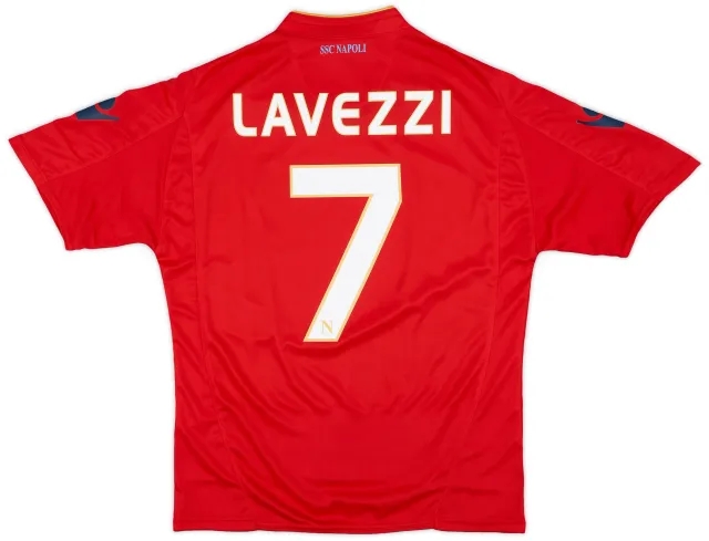 2009-10 Napoli Basic Third Shirt Lavezzi #7 (S)