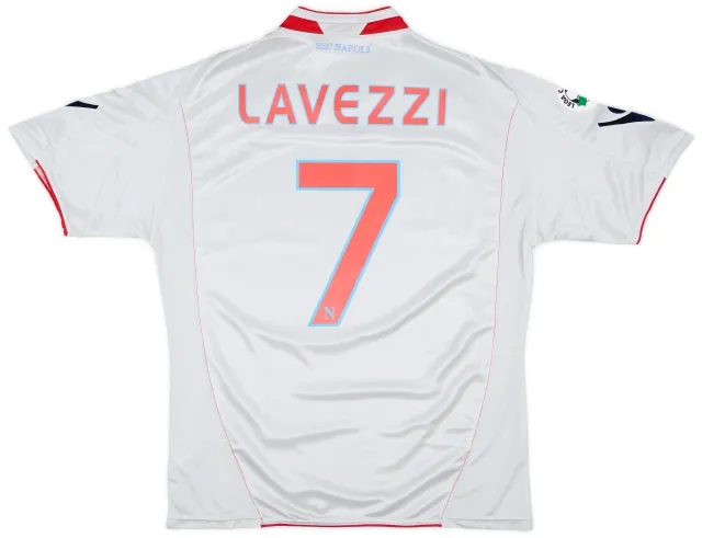 2009-10 Napoli Away Shirt Lavezzi #7 (M)